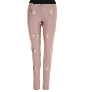 Ultracor Makeout Silver pink Kiss Print High Rise Leggings